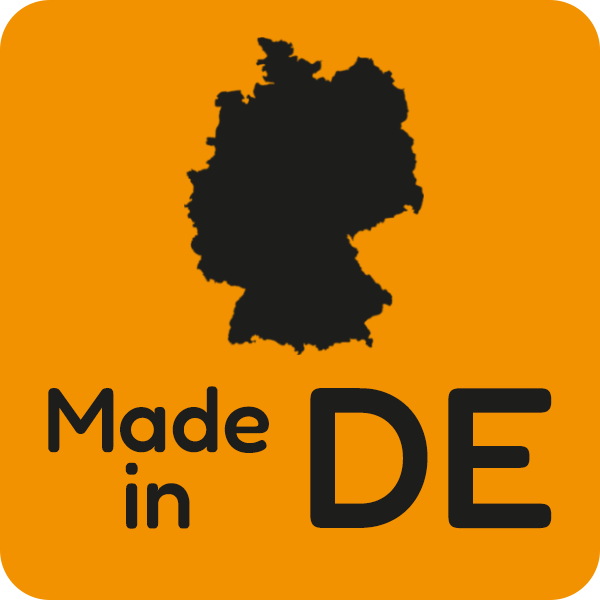 Made in DE – in Deutschland hergestellt