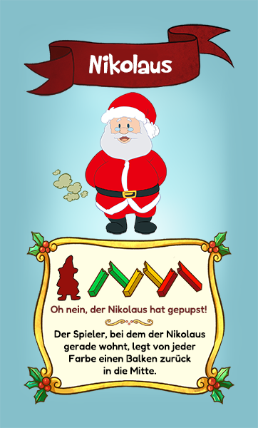 Spielkarte Nikolaus